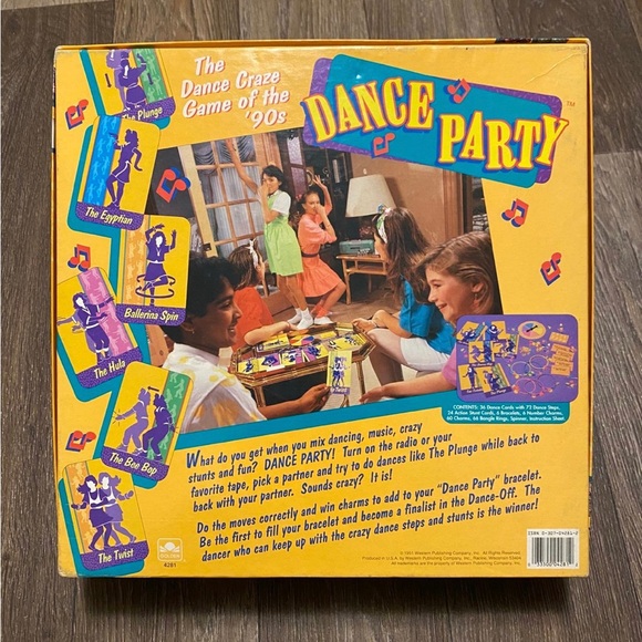 Dance Party the Dance Craze Game of the 90s RARE! - Picture 3 of 3